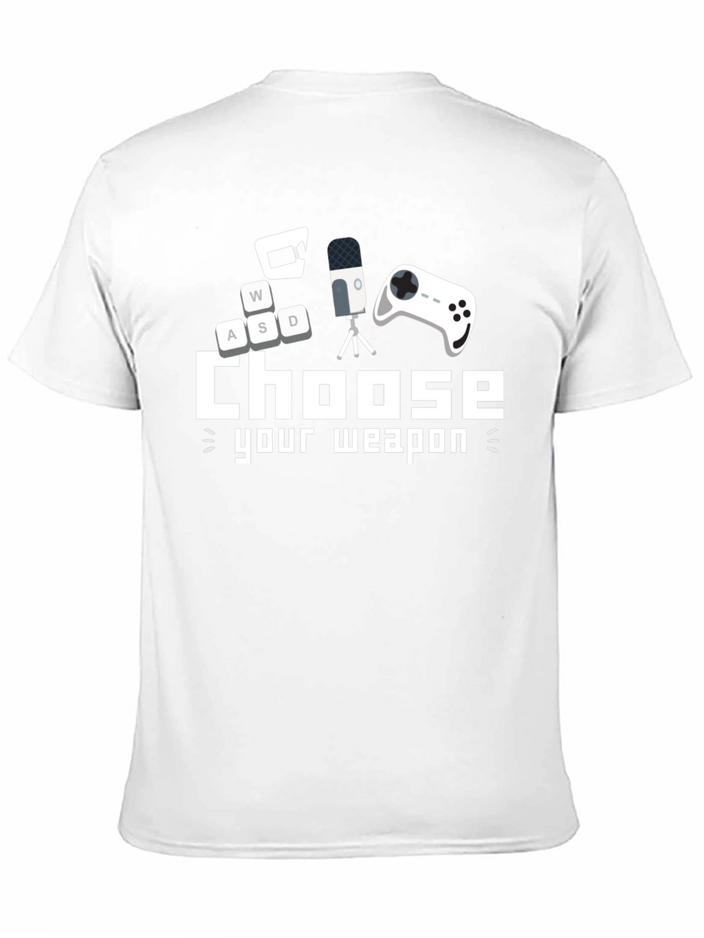 Choose Your Weapon Gamer T-Shirt - Black