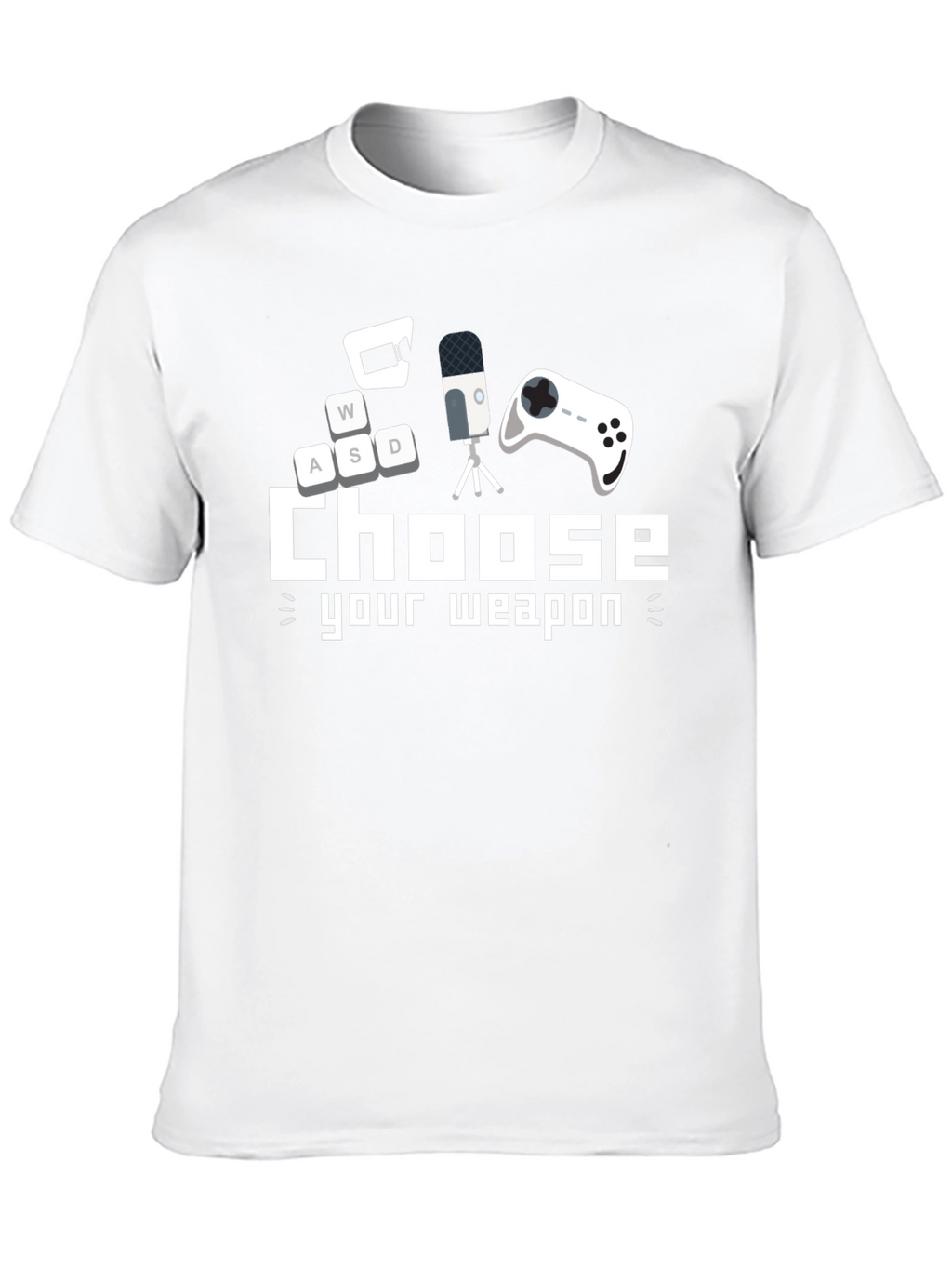 Choose Your Weapon Gamer T-Shirt - Black