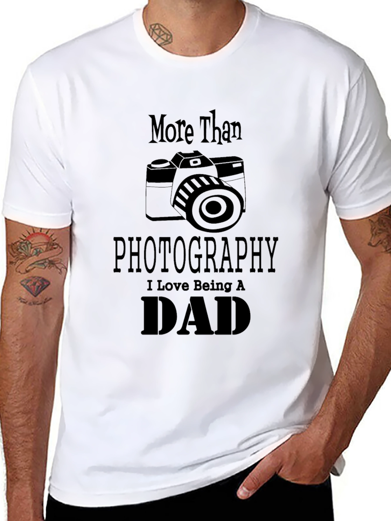 Photography Dad T-Shirt - Perfect Gift for Photographer Dads!