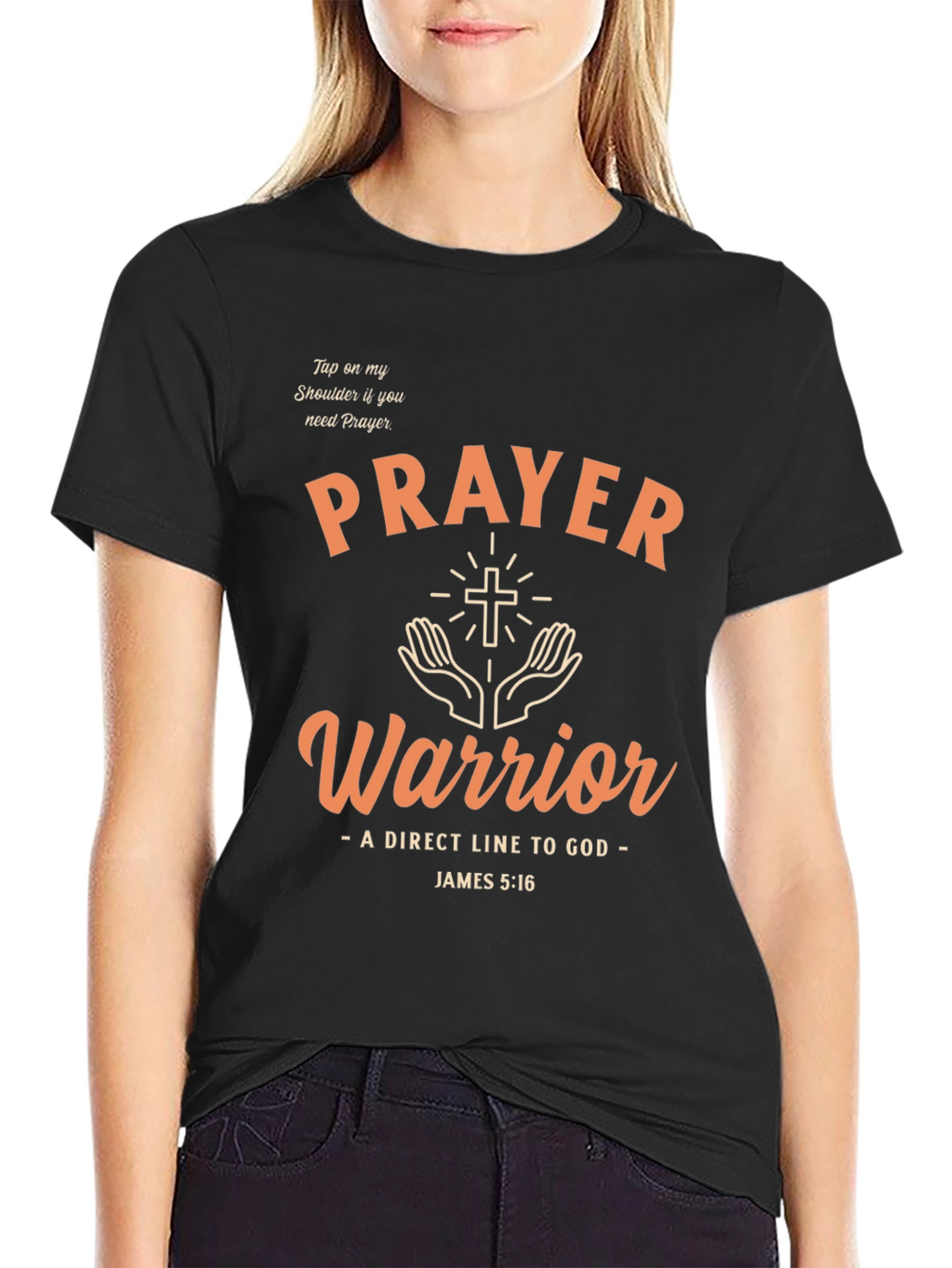 Prayer Warrior T-Shirt - Direct Line to God