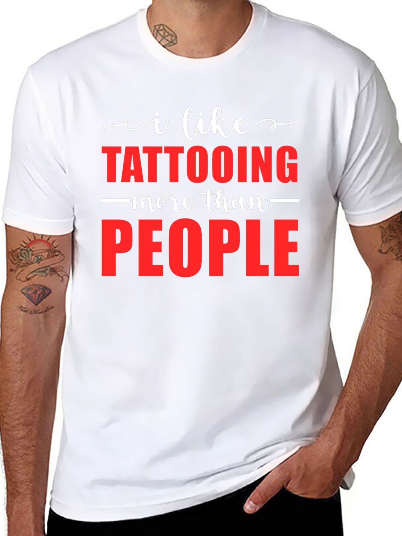 Tattooing More Than People T-Shirt