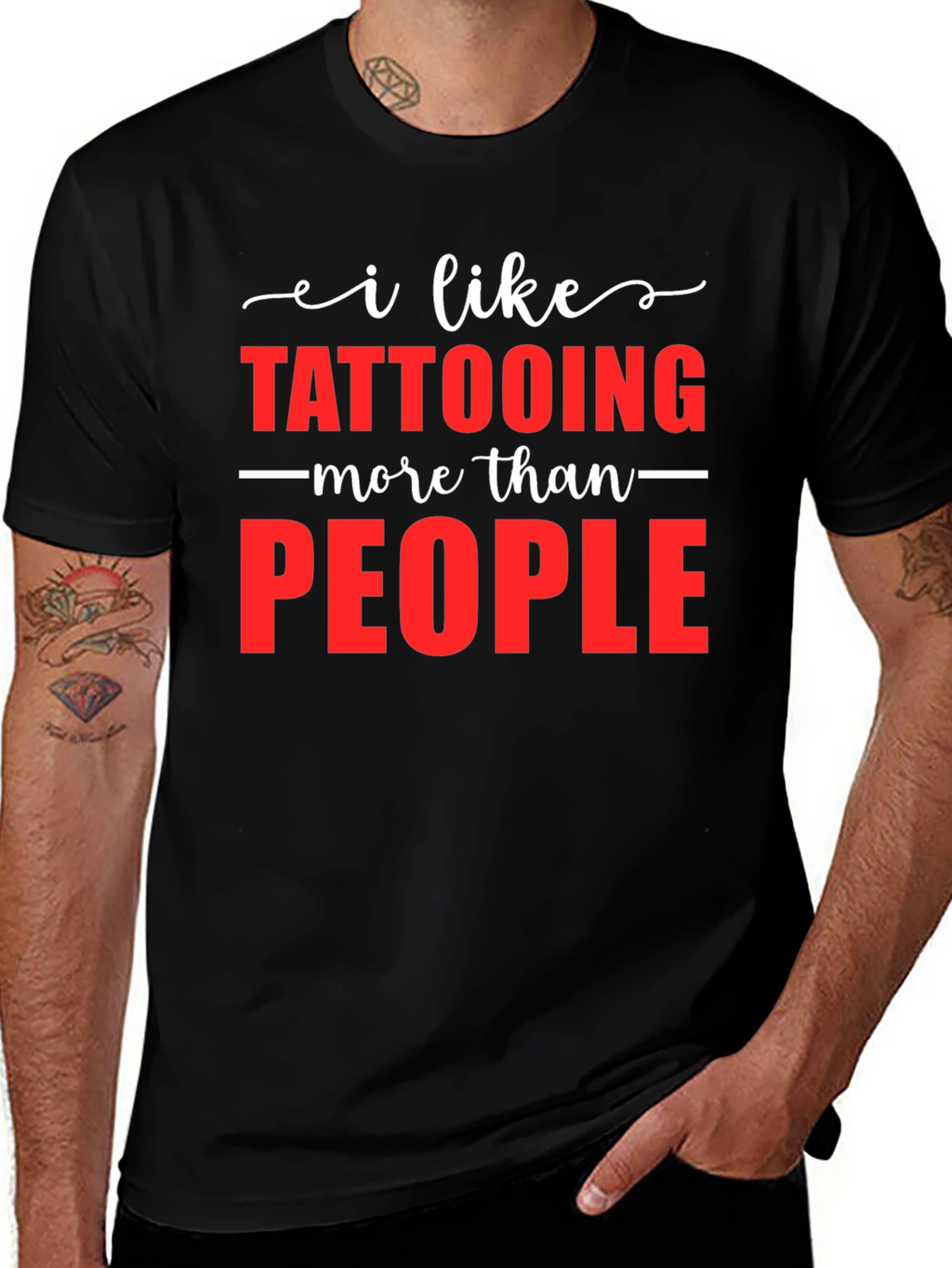 Tattooing More Than People T-Shirt