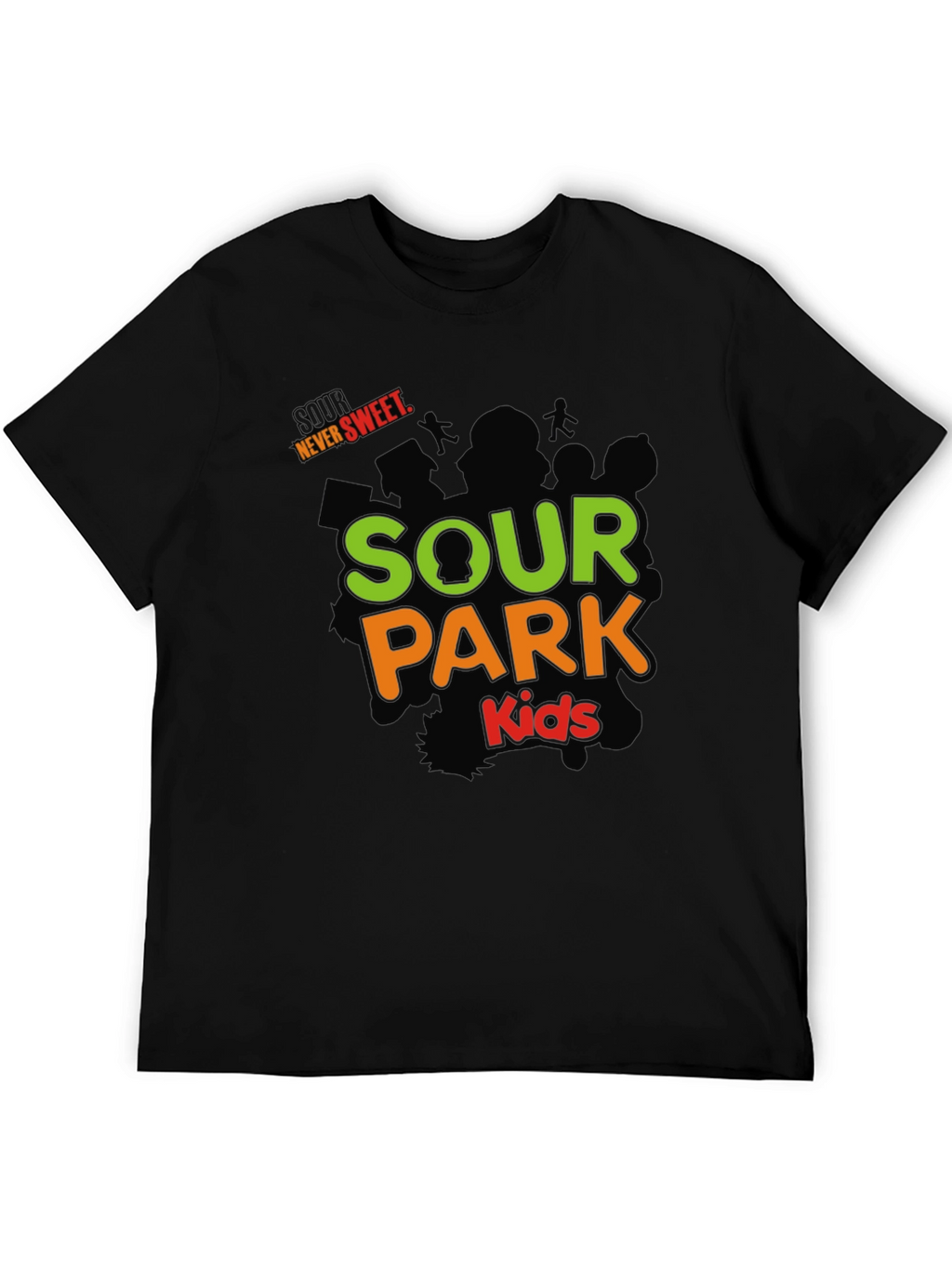 Sour Park Kids Black T-Shirt
