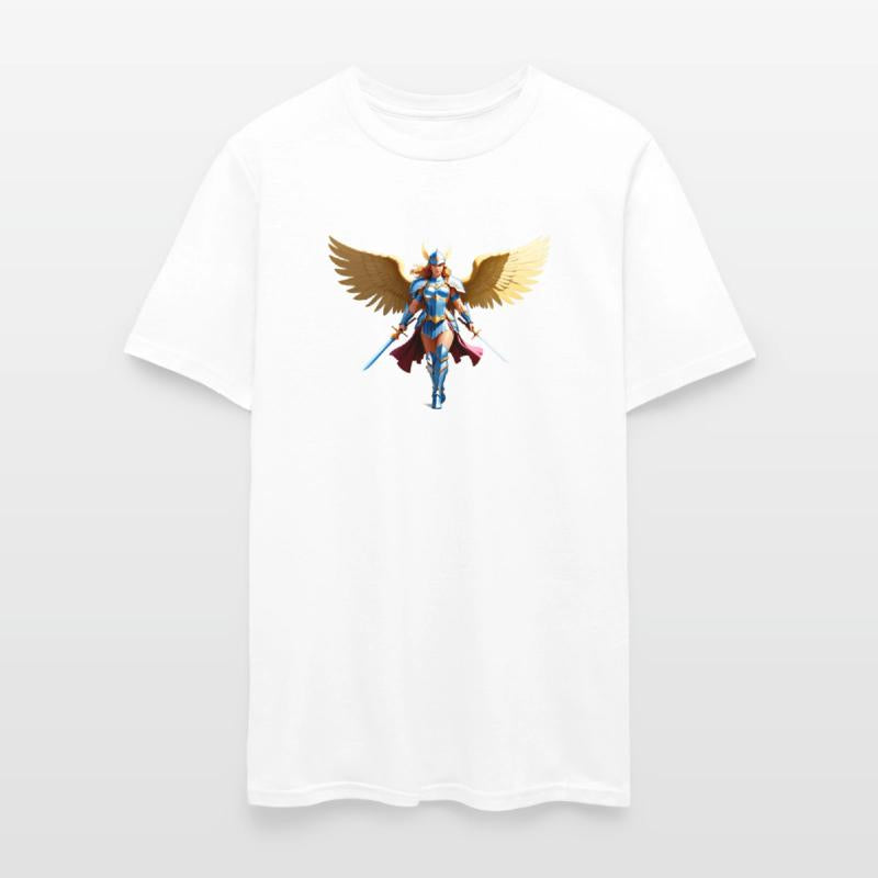 Valkyrie in Battle Armor with Wings