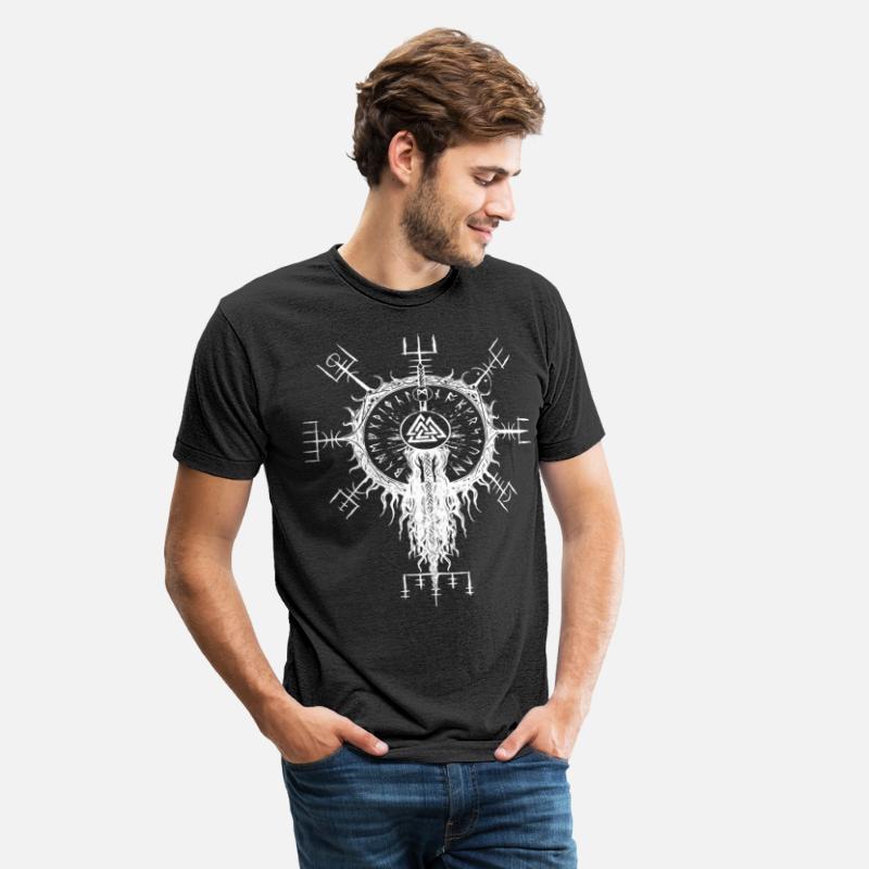 Vegvisir Viking runes compass Wotansknot Futhark