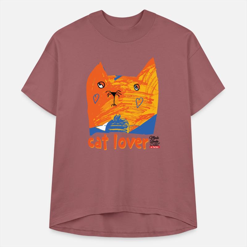 Vibrant Artistic Cat Lover Illustration