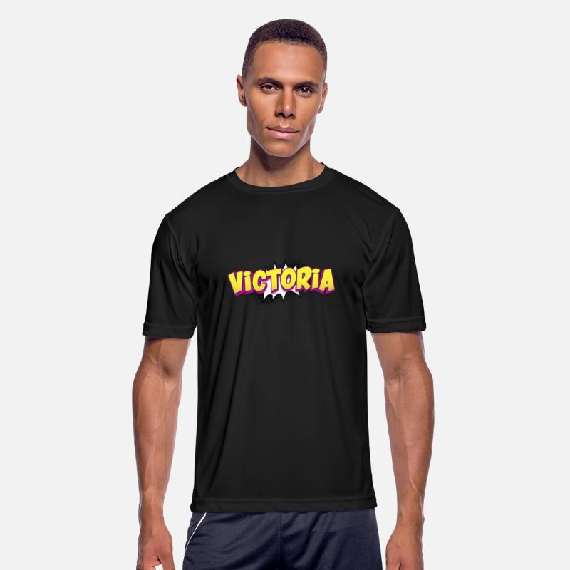 Victoria Custom Name Comic Book Style Pop Art,