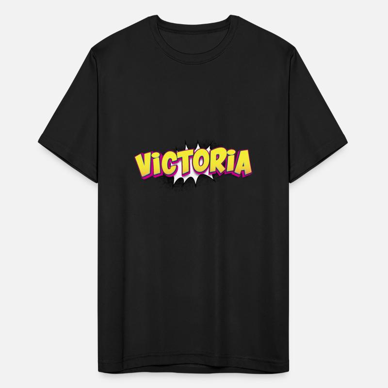 Victoria Custom Name Comic Book Style Pop Art,