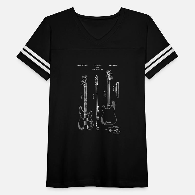 Vintage Patent Print 1953 Bass