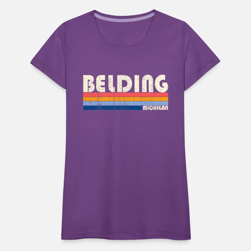 Vintage Retro 70S 80S Style Hometown Of Belding