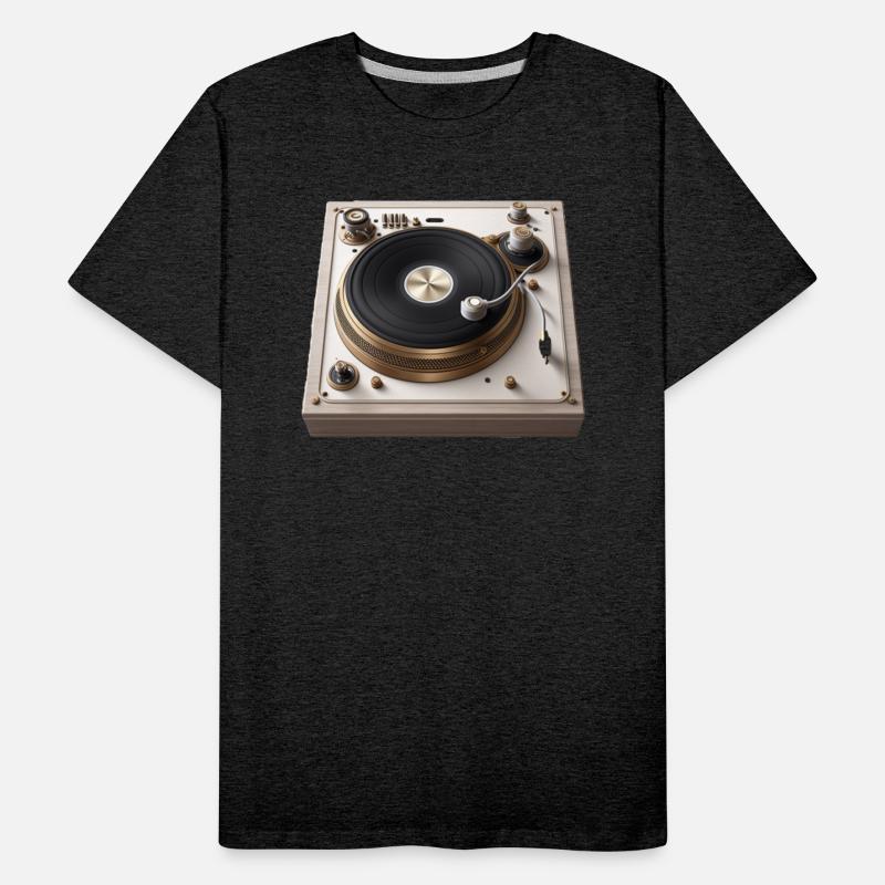 Vintage Turntable in Action