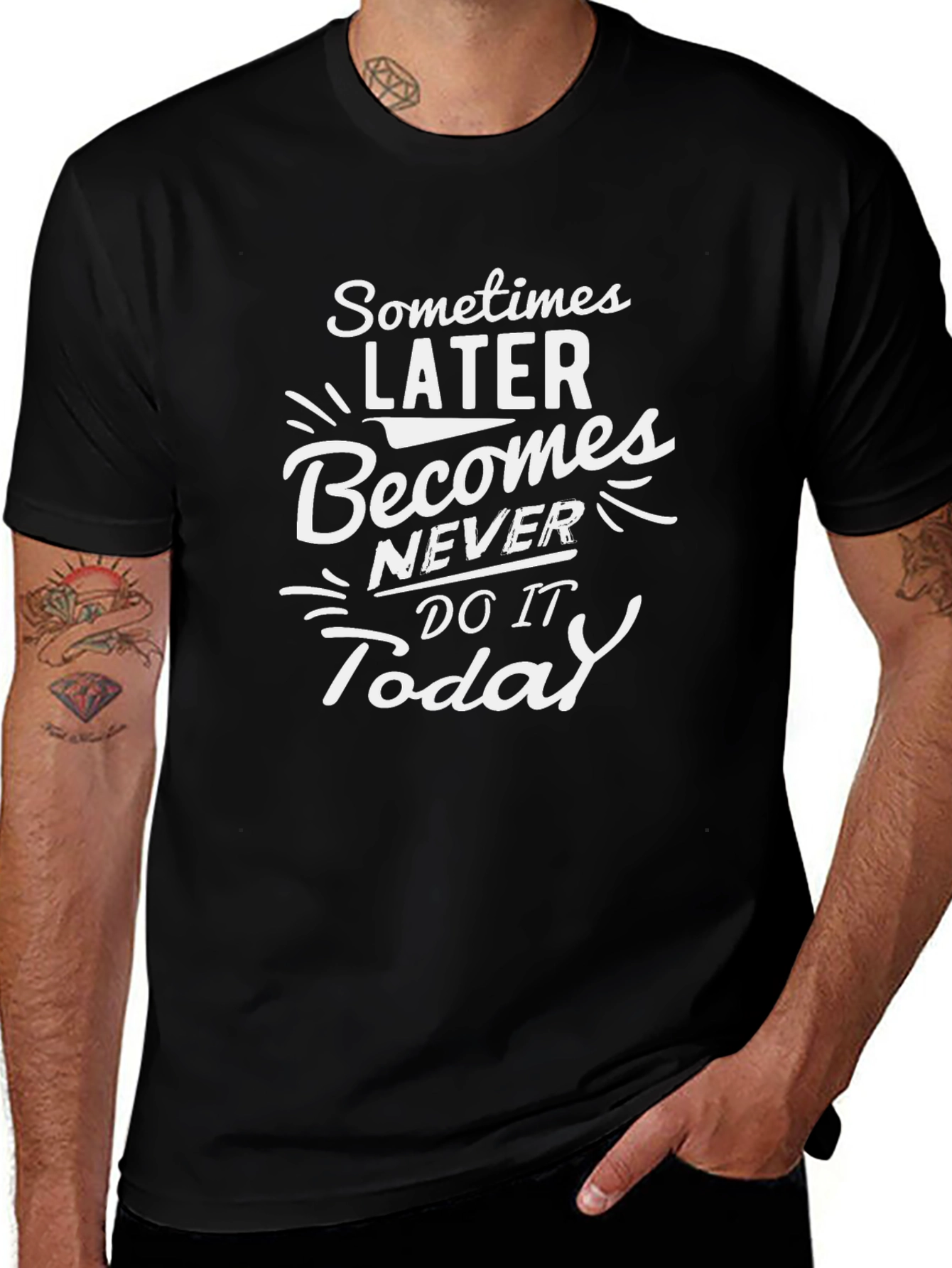Inspirational Graphic Tee - Do It Today
