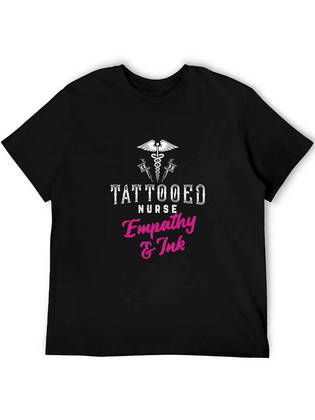 Tattooed Nurse Empathy & Ink Graphic T-Shirt