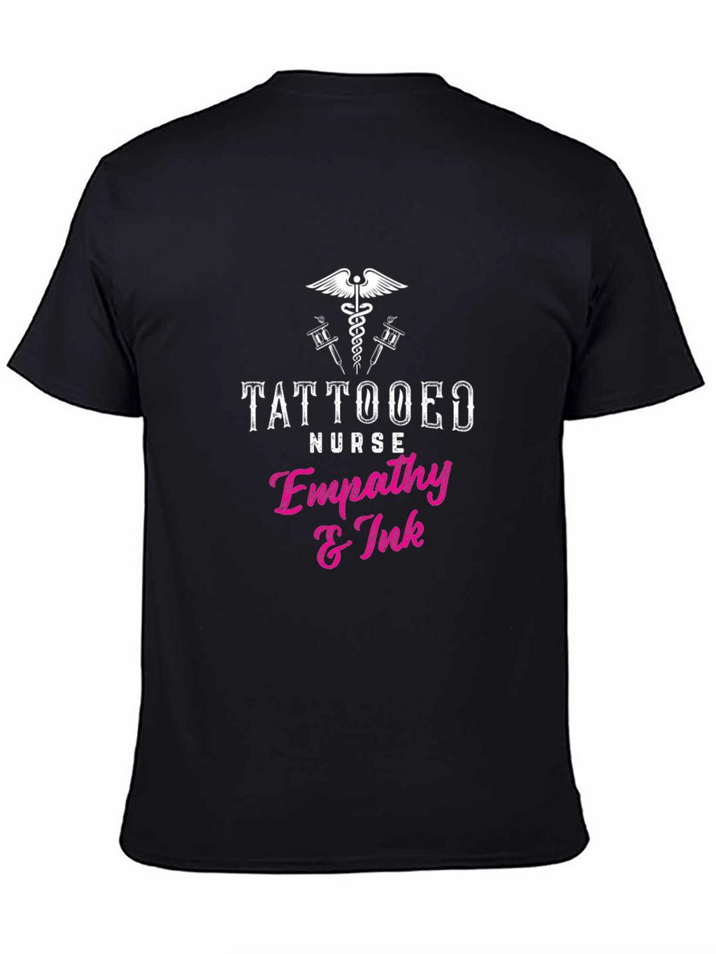 Tattooed Nurse Empathy & Ink Graphic T-Shirt