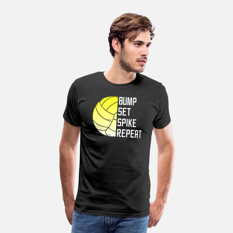 Volleyball Bump Set Spike Repeat