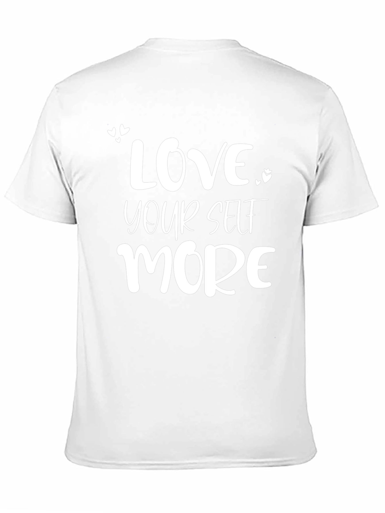 Love Yourself More Graphic T-Shirt - Black