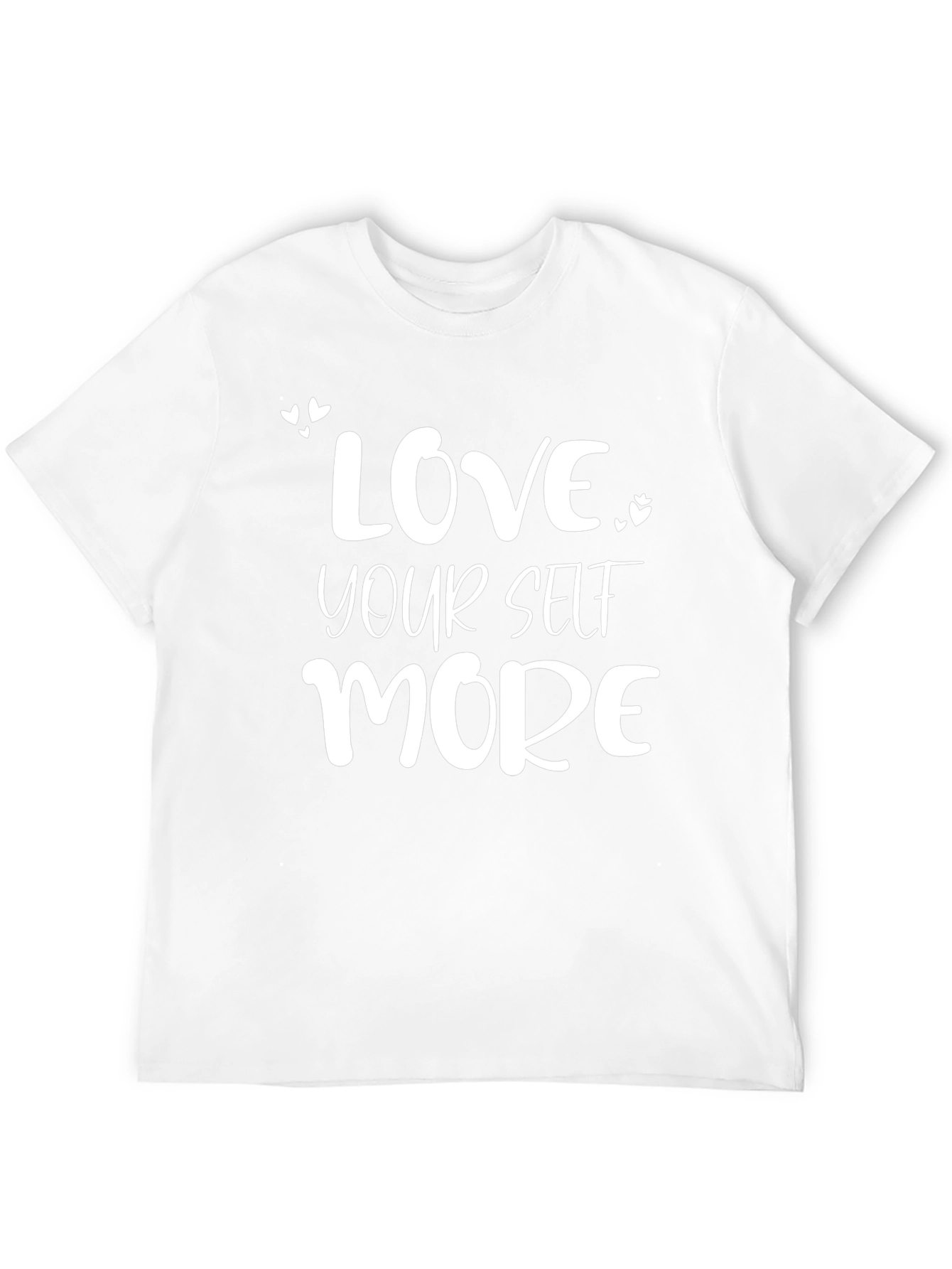 Love Yourself More Graphic T-Shirt - Black