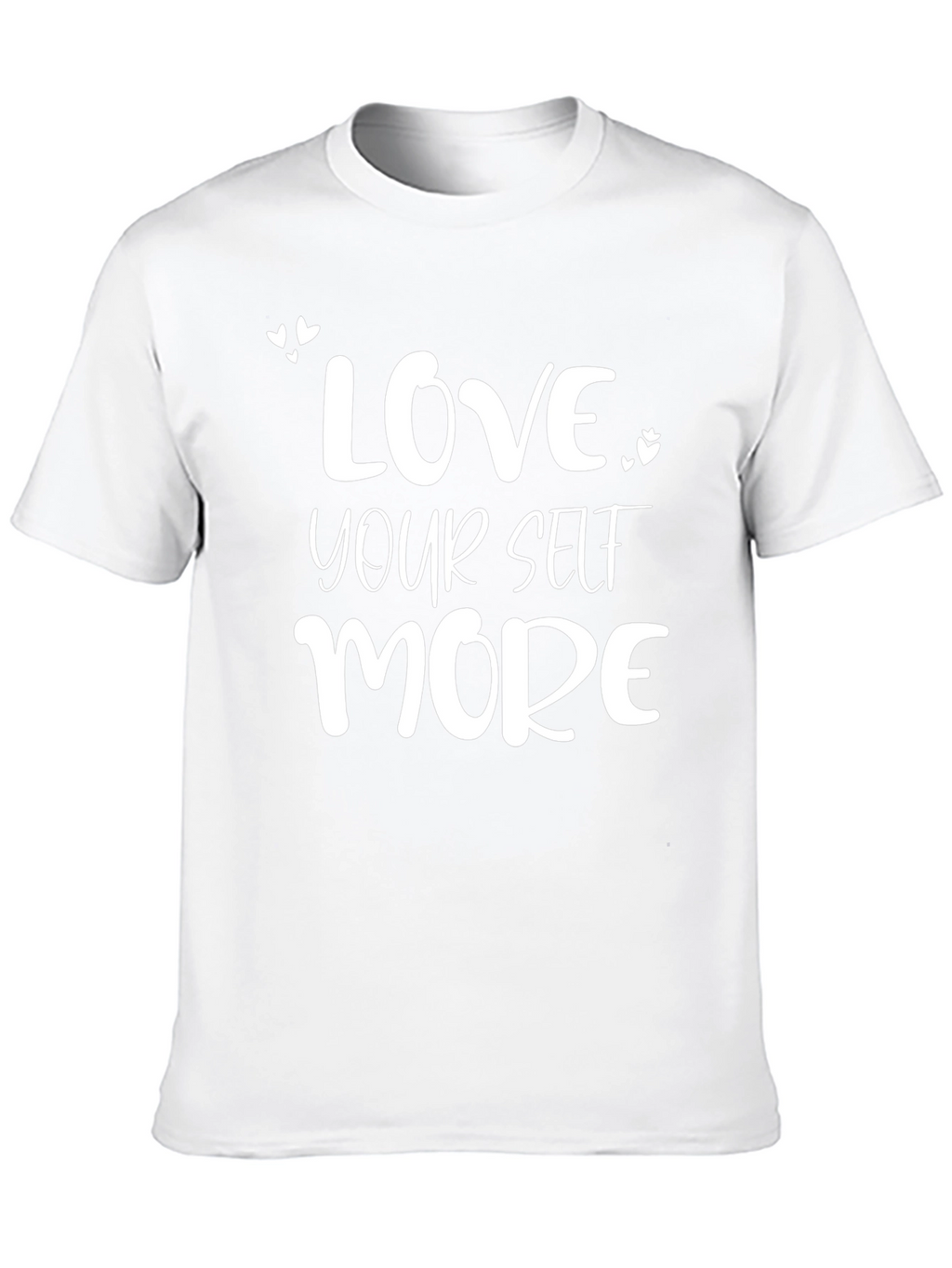 Love Yourself More Graphic T-Shirt - Black