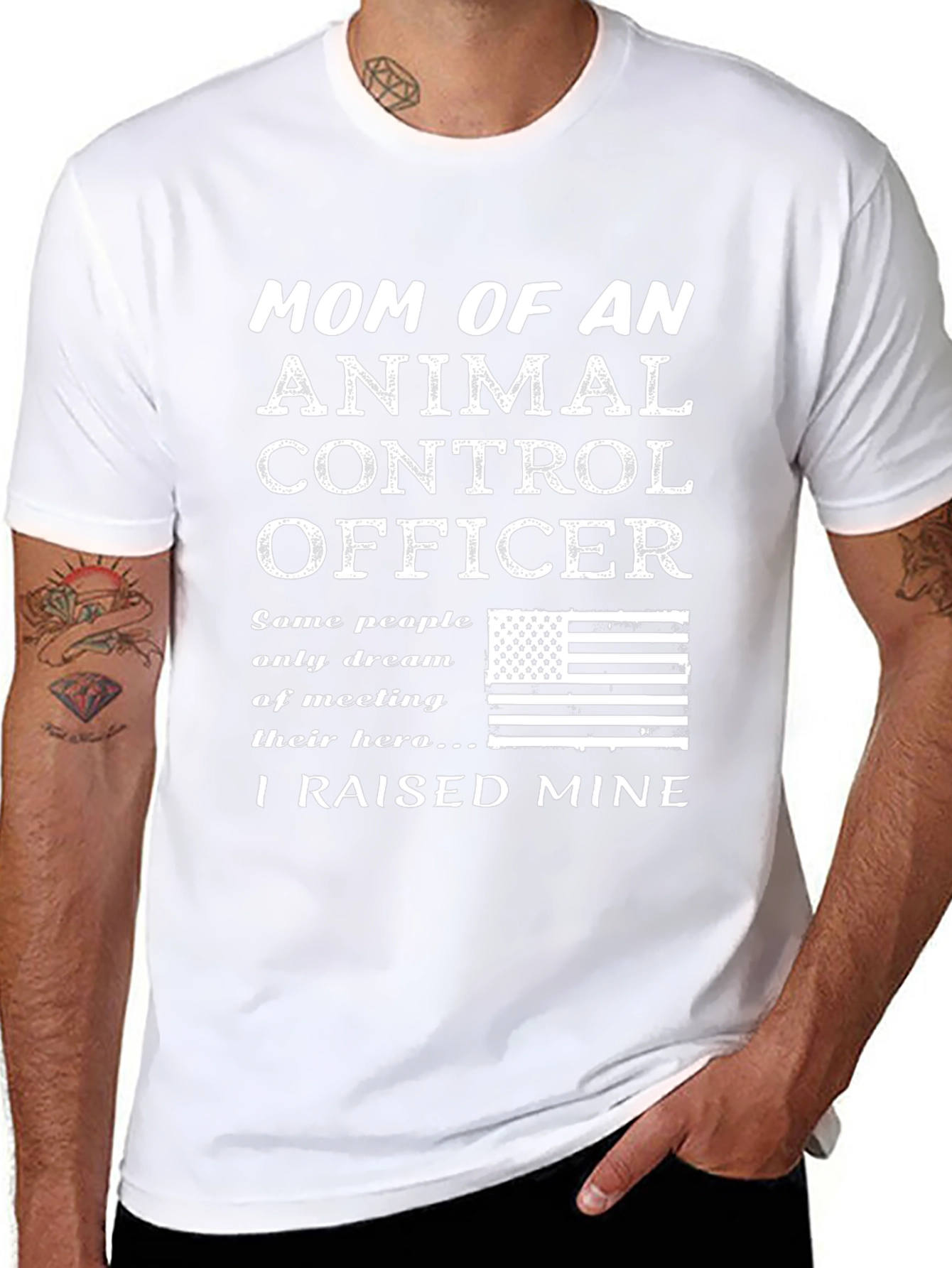 Mom of an Animal Control Officer T-Shirt