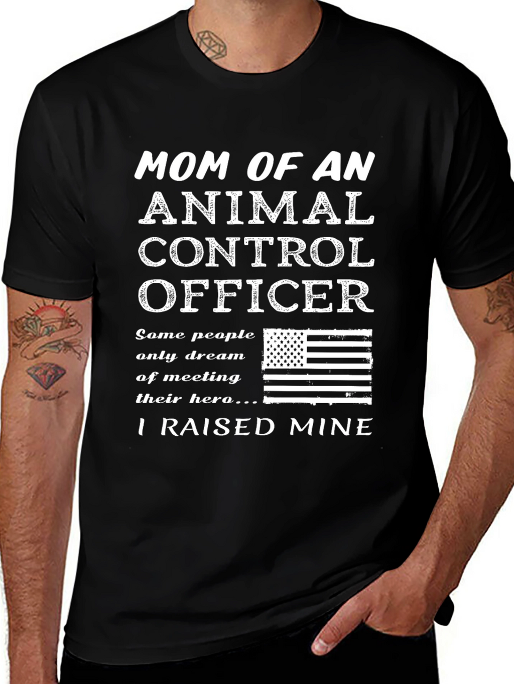 Mom of an Animal Control Officer T-Shirt