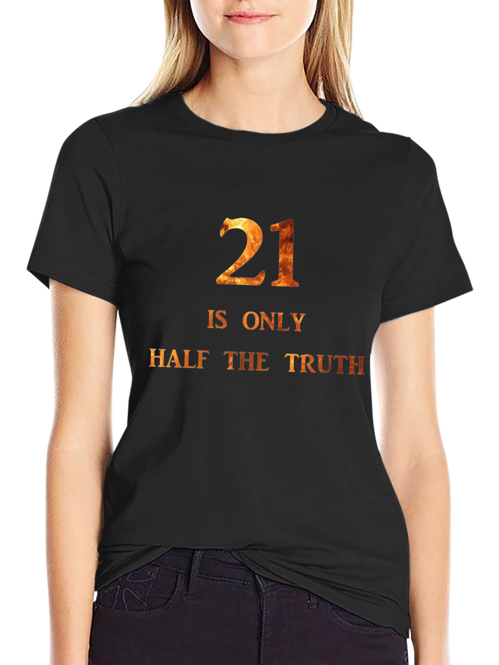 Fiery 21 Half The Truth Graphic Tee