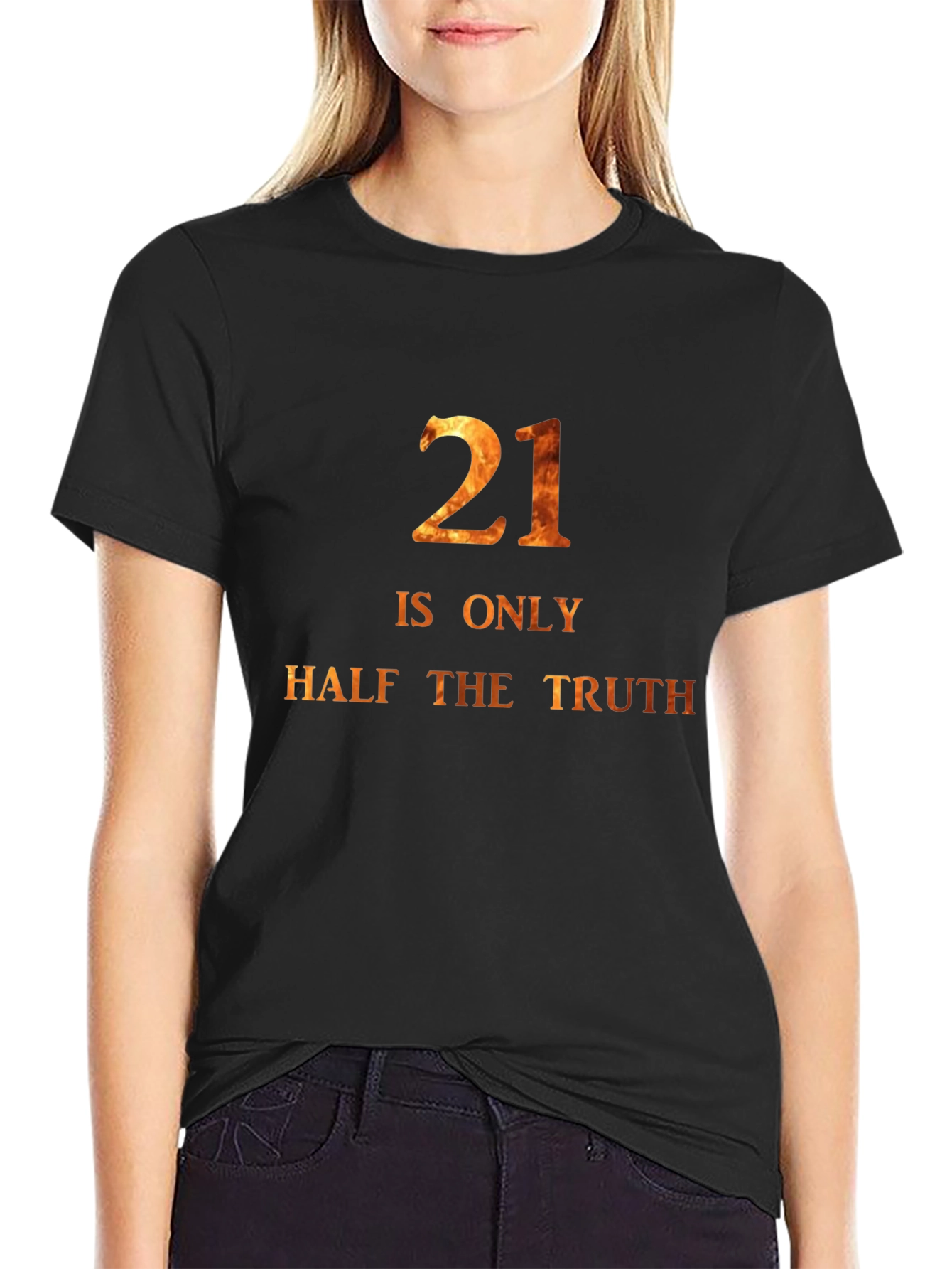 Fiery 21 Half The Truth Graphic Tee