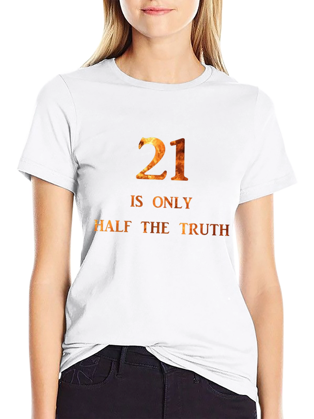 Fiery 21 Half The Truth Graphic Tee