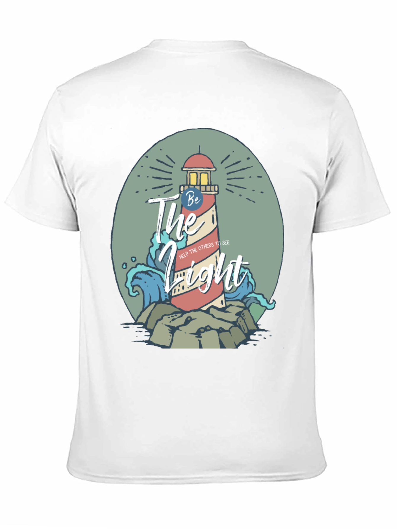 Be The Light Lighthouse Graphic Tee