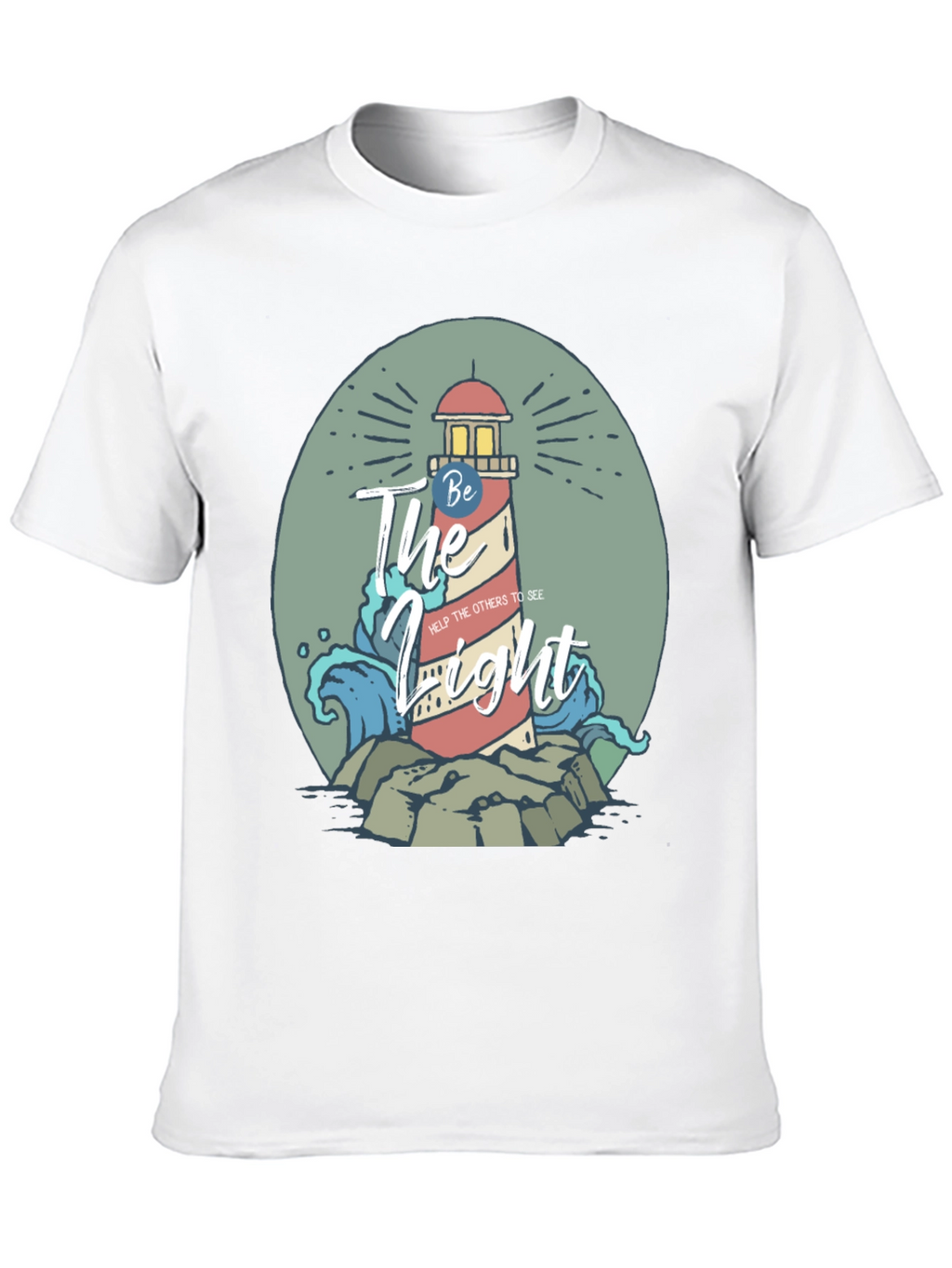 Be The Light Lighthouse Graphic Tee