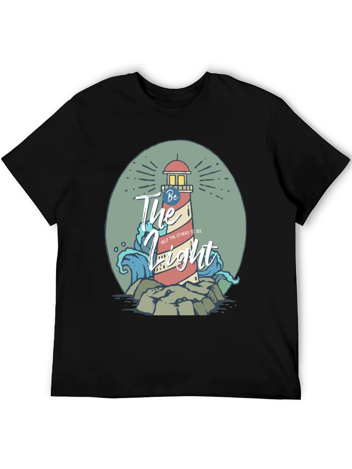 Be The Light Lighthouse Graphic Tee
