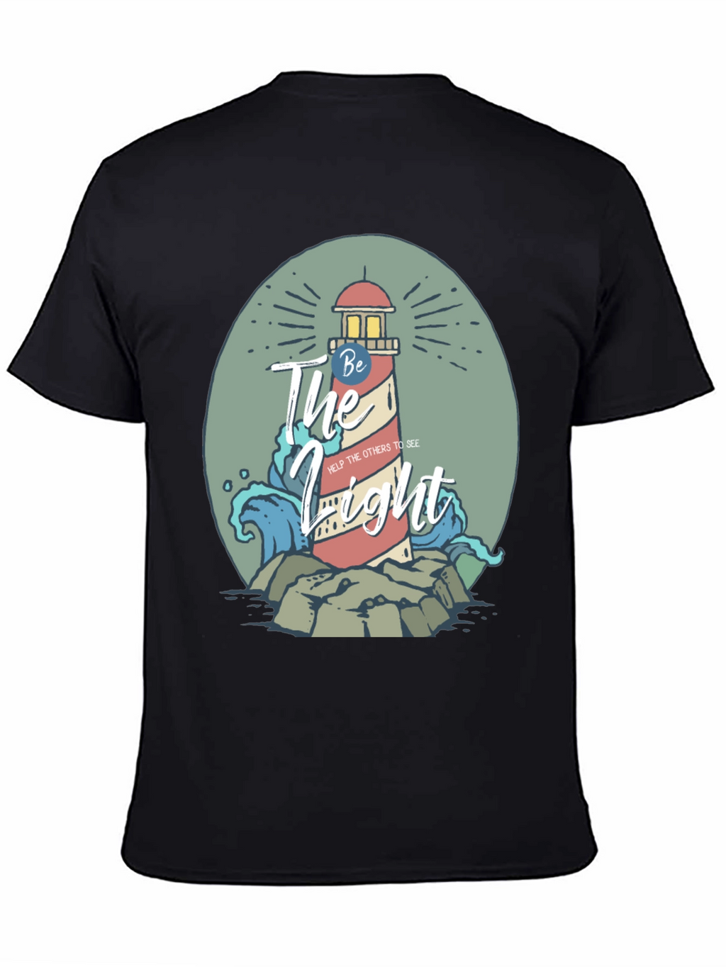 Be The Light Lighthouse Graphic Tee