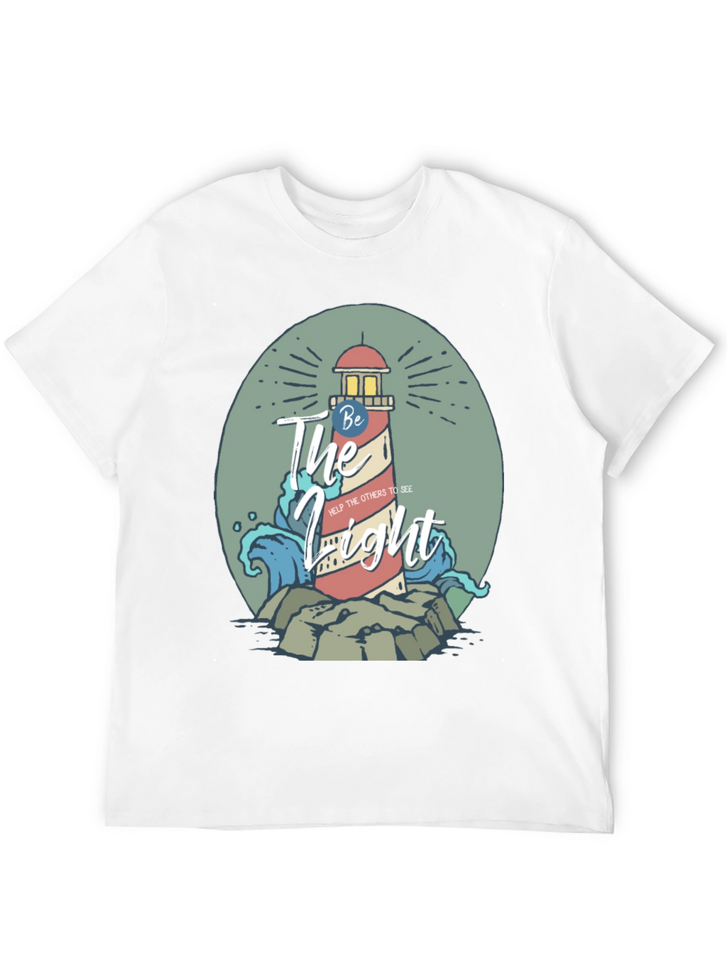 Be The Light Lighthouse Graphic Tee