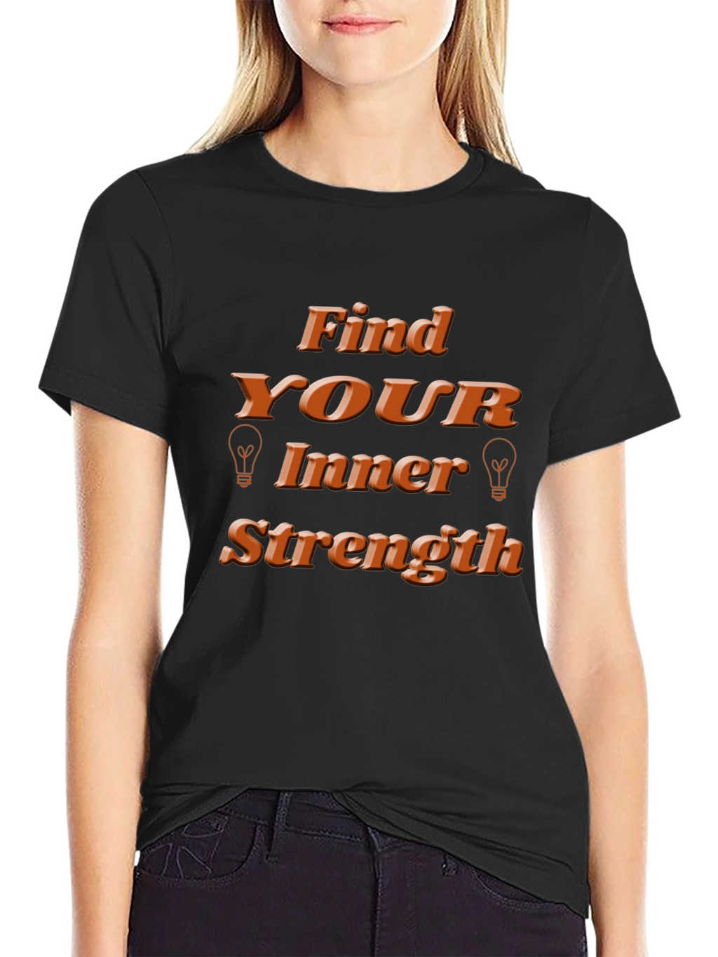 Find Your Inner Strength T-Shirt - Motivational Design