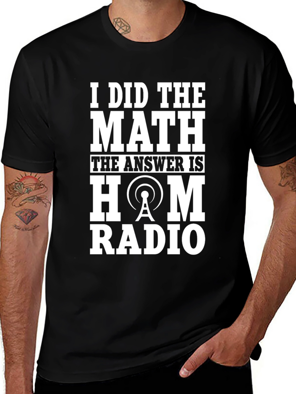 I Did The Math Ham Radio T-Shirt