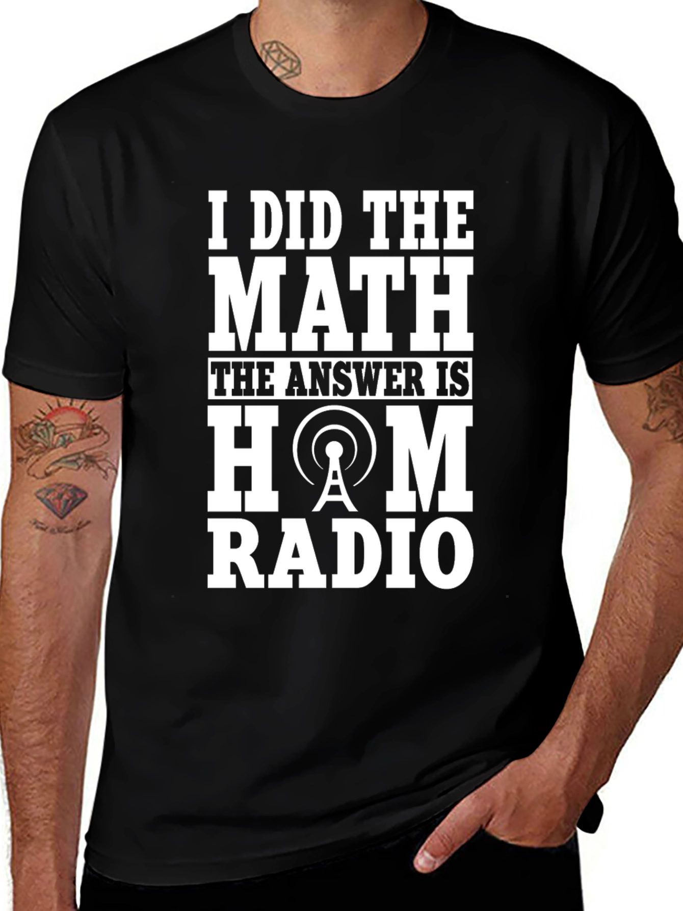 I Did The Math Ham Radio T-Shirt