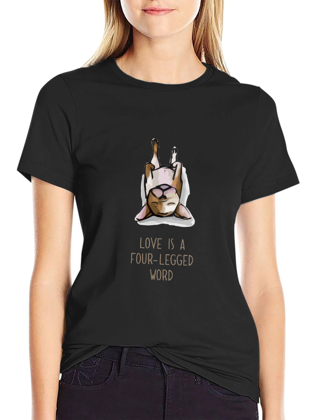 Love is a Four-Legged Word T-Shirt