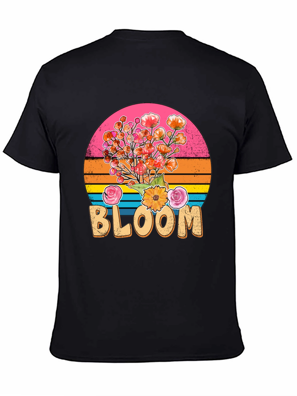 Retro Bloom T-Shirt - Floral Graphic Tee