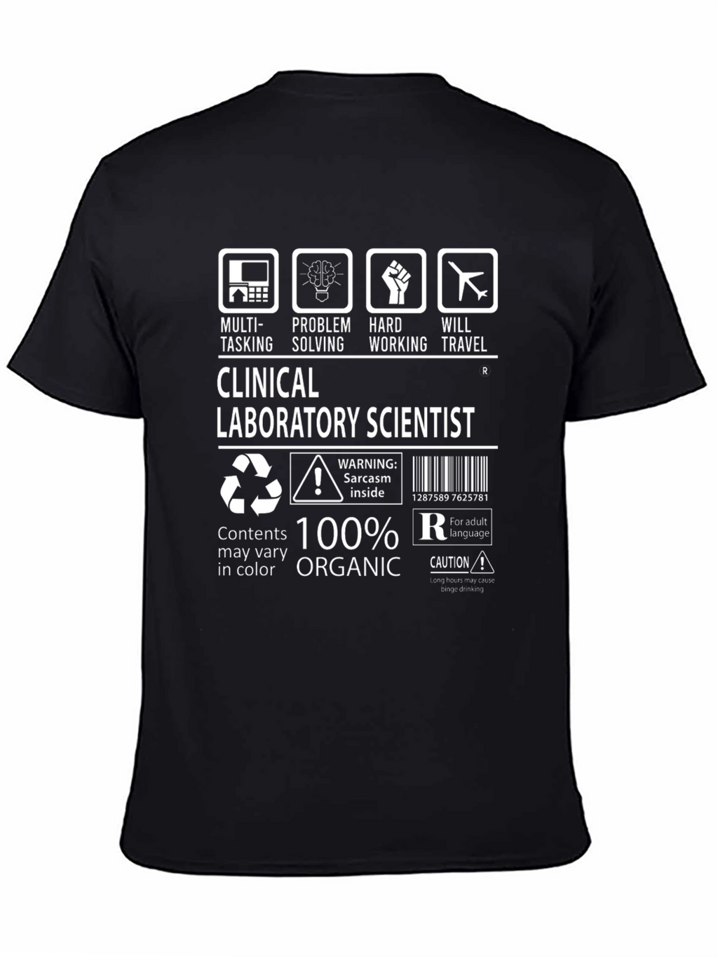 Clinical Laboratory Scientist Graphic T-Shirt