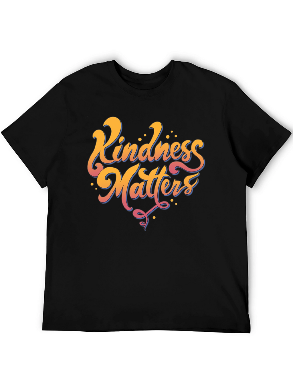 Kindness Matters Graphic Tee - Black