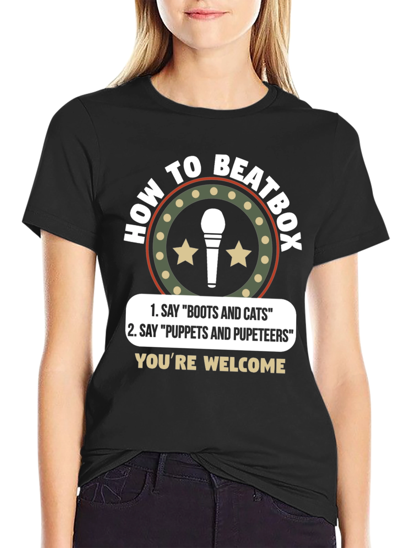 How to Beatbox T-Shirt Funny Music Gift