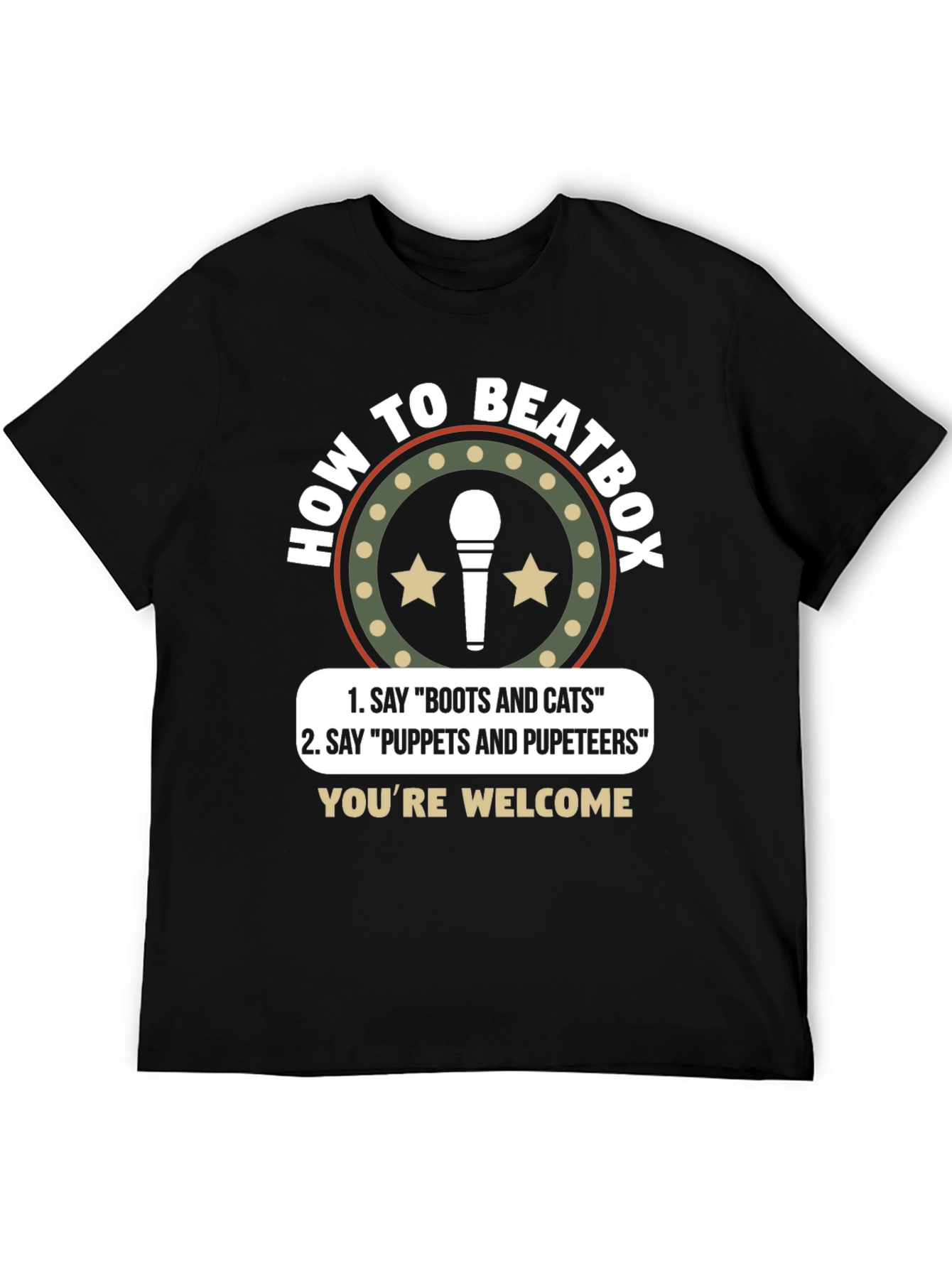 How to Beatbox T-Shirt Funny Music Gift