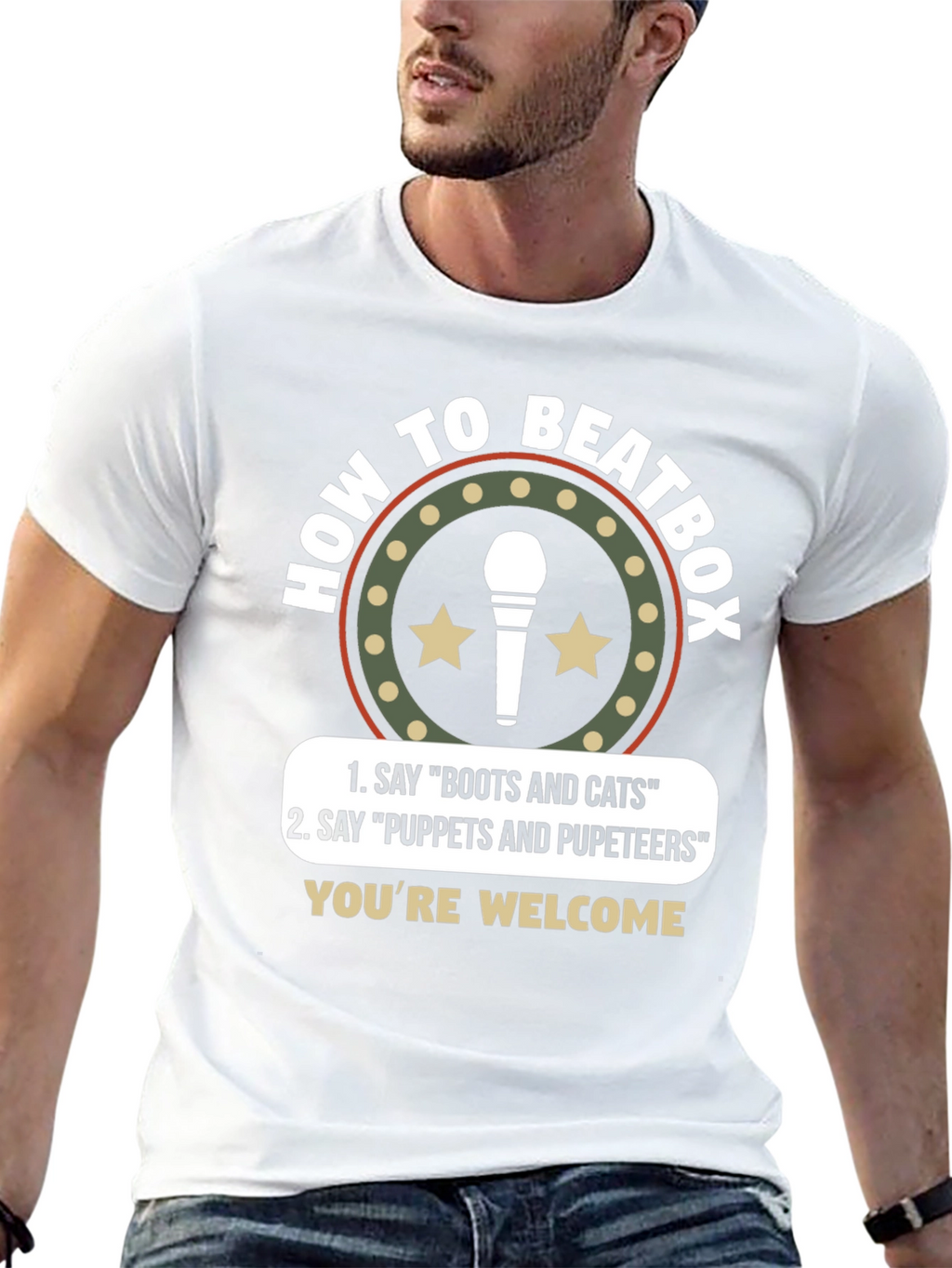 How to Beatbox T-Shirt Funny Music Gift