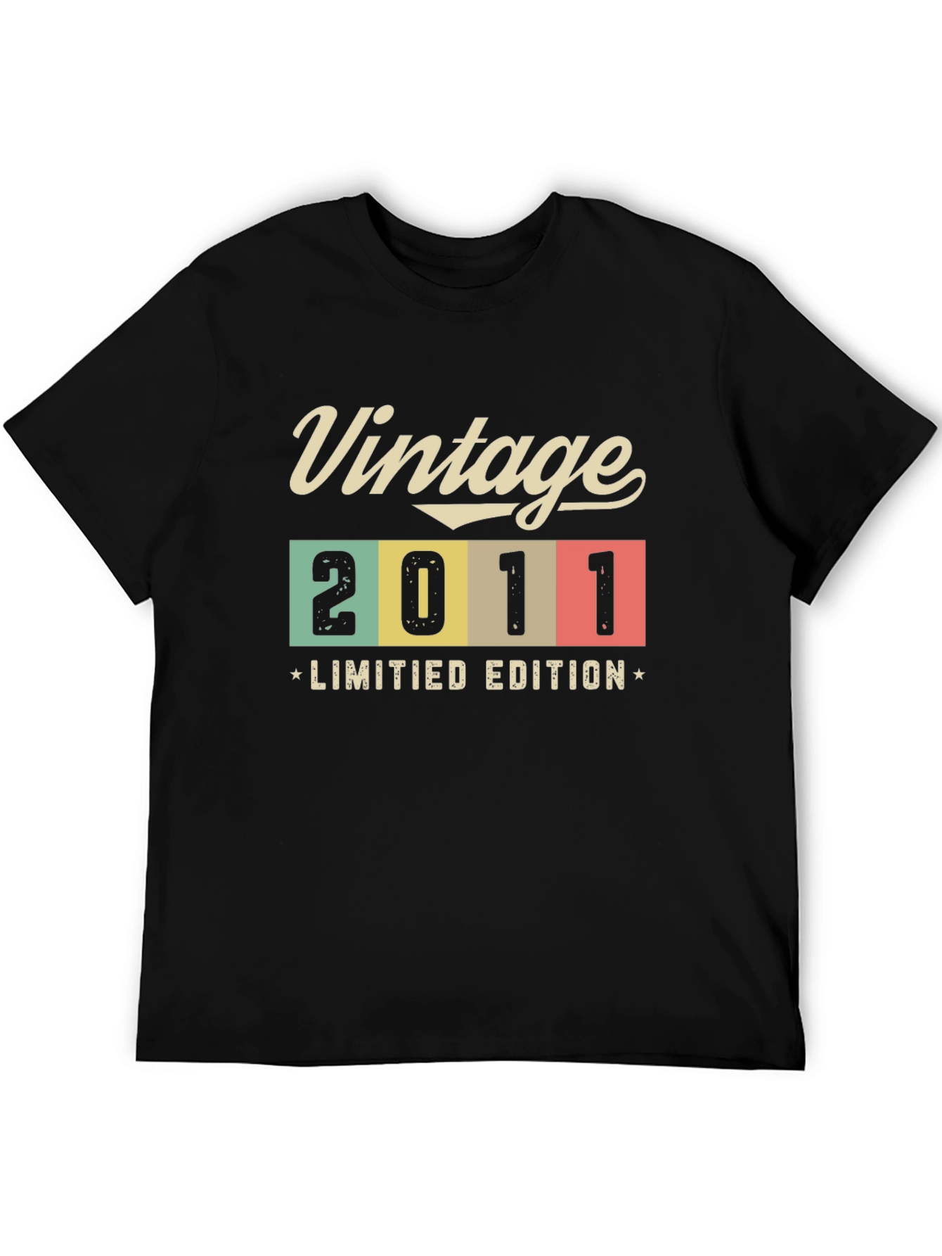 Vintage 2011 Limited Edition Black T-Shirt