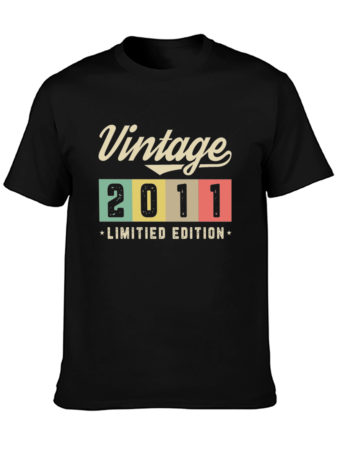 Vintage 2011 Limited Edition Black T-Shirt
