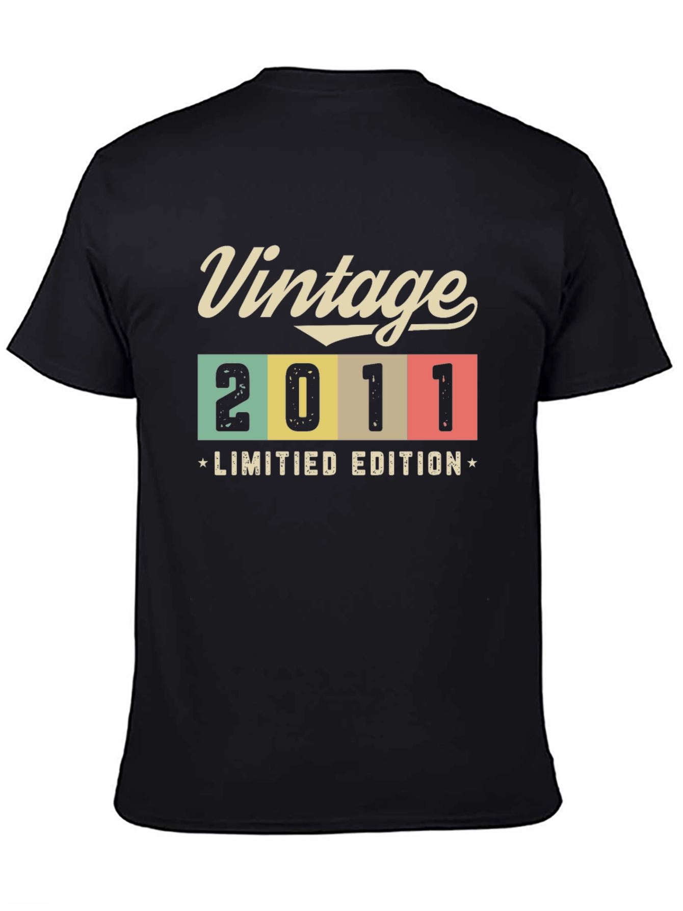 Vintage 2011 Limited Edition Black T-Shirt