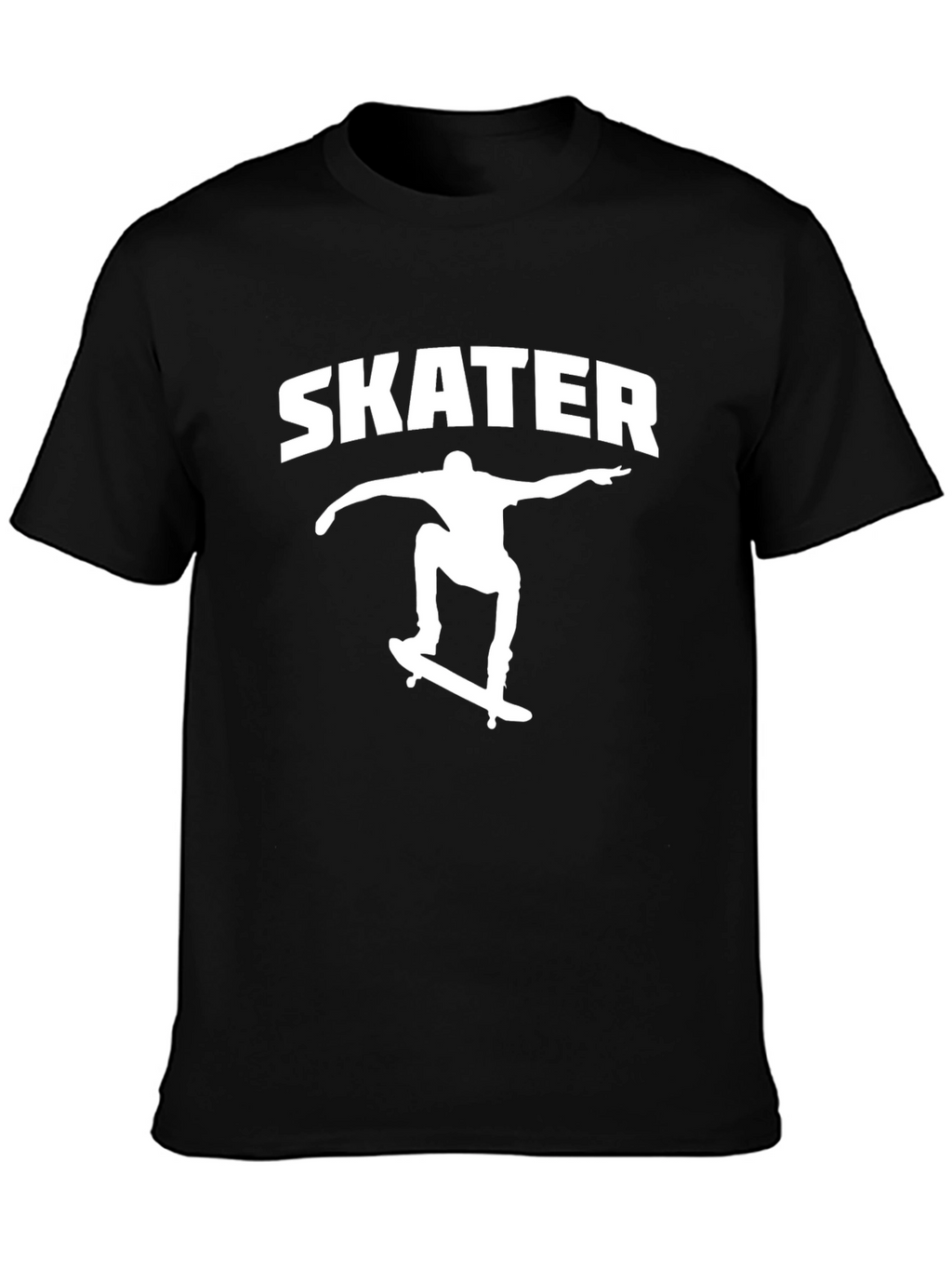 Skater Graphic Tee - Black