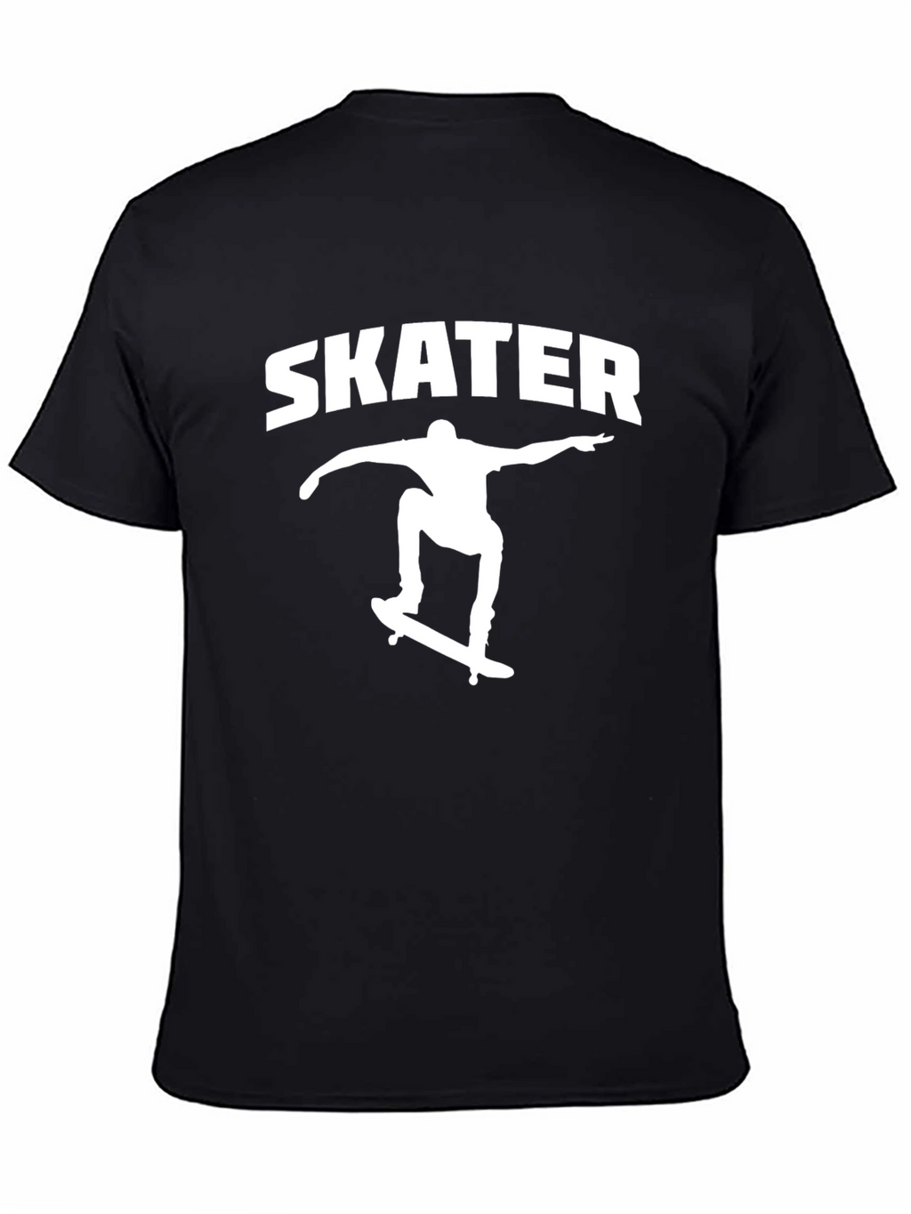Skater Graphic Tee - Black