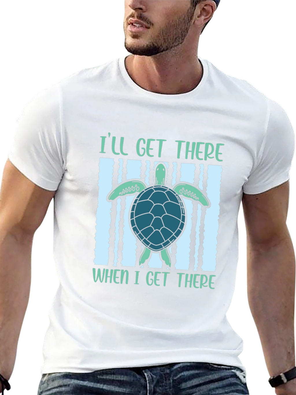 Ill Get There Turtle T-Shirt