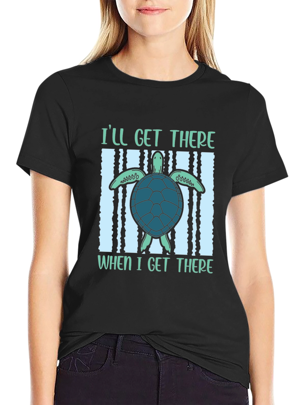 Ill Get There Turtle T-Shirt