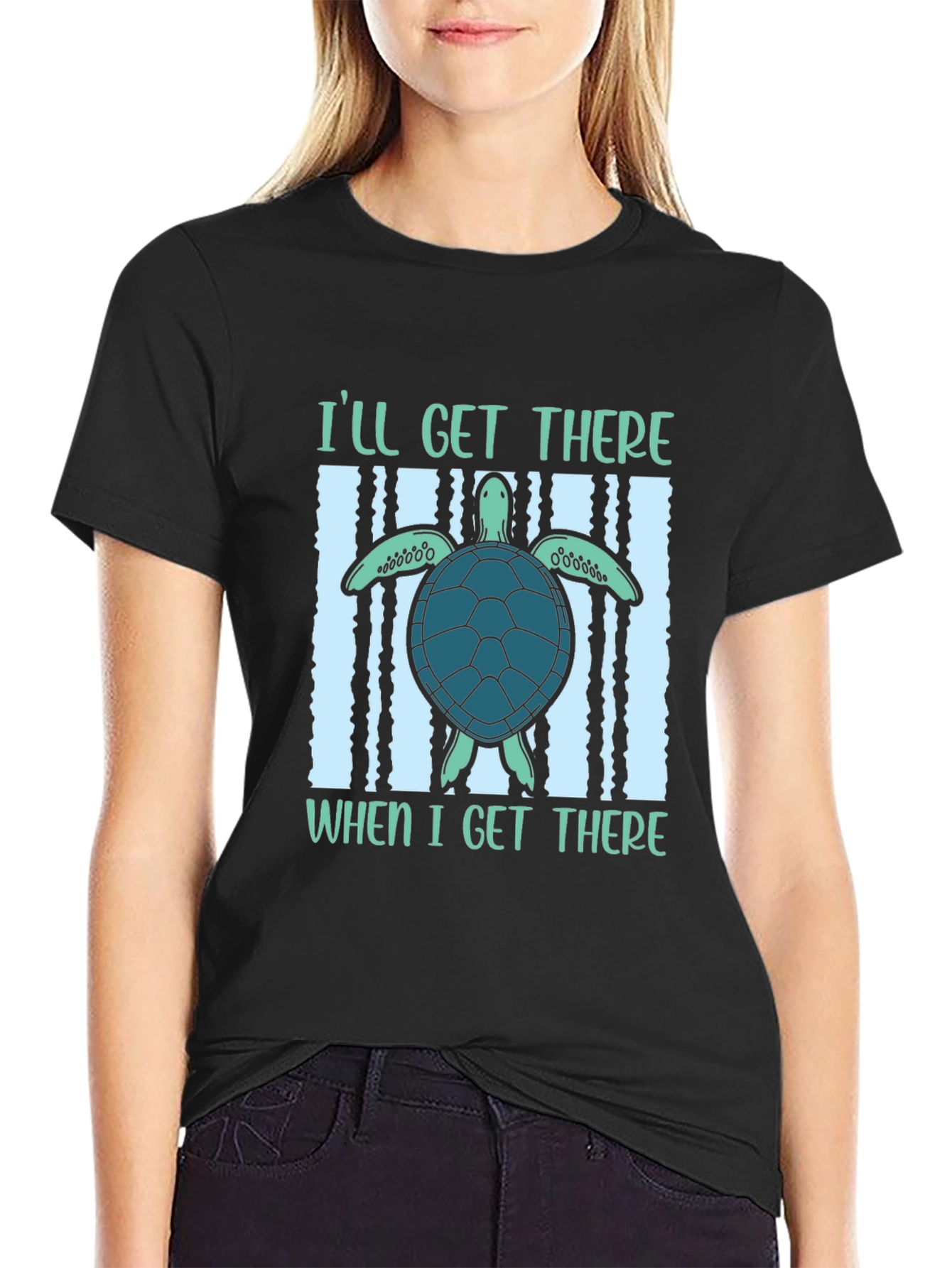 Ill Get There Turtle T-Shirt
